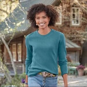 Sundance Crewneck Thermal Top Size Medium